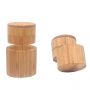 Bamboo Round Spice Box - ZM3603