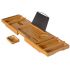 Bamboo Wood Luxury Bathtub Caddy Tray Bed Tray - HY2113