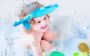 Bath cap for baby - Blue