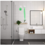 bath silicone towel doubble side - green size:L box packing