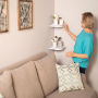 Bathroom Rotating Shelf