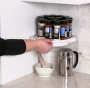 Bathroom Rotating Shelf