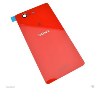 HF-803 - Battery cover Sony D5833, D5803 Xperia Z3 Compact (Small) - red
