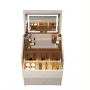 Bedroom bedside dressing table 50cm - White