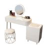 Bedroom dressing table 100cm-W15-white