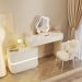 Bedroom dressing table 80cm-KD-06-white