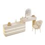 Bedroom dressing table 80cm-KD-07-white