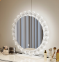 Bedroom dressing table 80cm- KD-12- walnut color+white