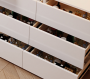 Bedroom dressing table 80cm- S-02 - White