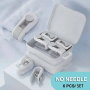 Bedsheet position holder clamp - white