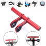 Bicycle handlebar extension - red