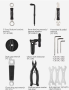 Bicycle Tools - YC-721 - 22 PCS