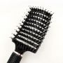 Boar Bristle Hair Brush - Black