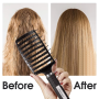 Boar Bristle Hair Brush - Black