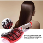 Boar Bristle Hair Brush - Red