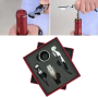Bottle wine opener 4pcs/set - red