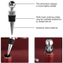Bottle wine opener 4pcs/set - red