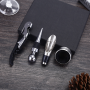 Bottle wine opener 4pcs/set - red