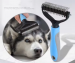 Brush for pet comb - blue