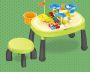 Building table toys - building block 83pcs + table + chair - model LQ6015S+83 (CE LQ8015)
