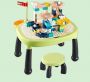 Building table toys - building block 83pcs + table + chair - model LQ6015S+83 (CE LQ8015)