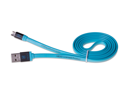 HF-38, H-CLU1LL01 - Cable Micro-USB HEDO - blue