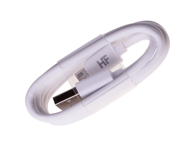 HF-1213 - Cable USB HALOFUTURE V8 - white 