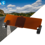 car visor - Light-proof eyepiece shade mirror