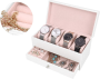 Casserge leather 4pcs watch storage box 22*10,7*11cm - white