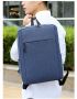 Casual backpack student computer 15.6 inch - blue