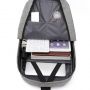 Casual light computer backpack - gray