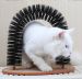Cat automatic massage itching relieving and hair rubbing toy-black