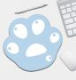 Cat paw mousepad 255*280mm - Light blue