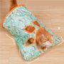 Cat play tunnel - green