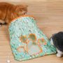 Cat play tunnel - green
