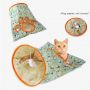 Cat play tunnel - green