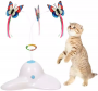 Cat Teaser cat toy butterfly - white