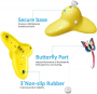 Cat Teaser cat toy butterfly - yellow