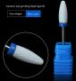 Ceramic nail grinding head - blue (type M)