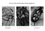 Chain lock mountain bike