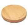 Cheese Board Round Shape with Hidden Slide Out - HY1108