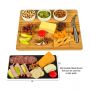 Cheese board with Pieces Knife Set - HY1121