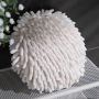 Chenille hand towel (White Color)