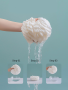 Chenille hand towel (White Color)