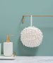Chenille hand towel (White Color)