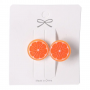 Children's hair clip 2pcs/set-Orange
