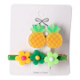 Children's hair clip 2pcs/set-Pineapple