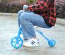 Children scooter for 3-6-8 years old kids - blue