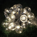 Christmas Day Lanterns LED lamp string 2.5M - pure white light(20 bulbs)