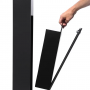 Cigarette trash pillar (GPX-129M) - black